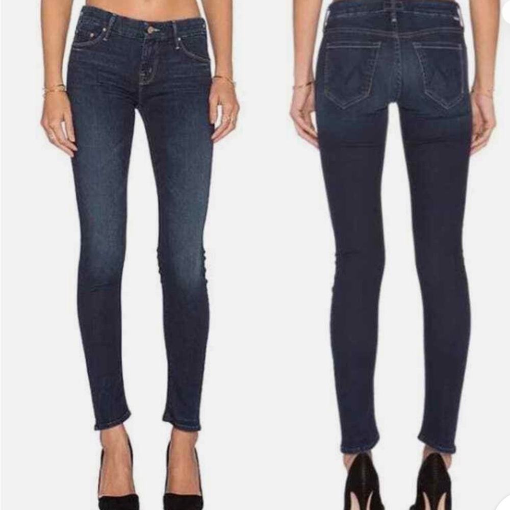 MOTHER Dark Blue Women's Jeans